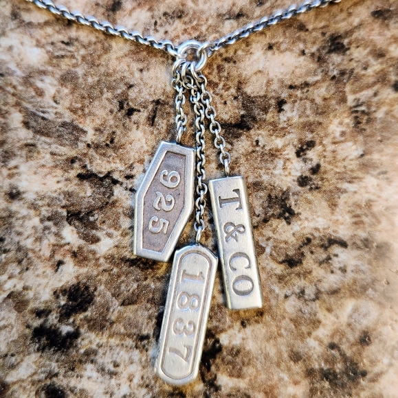 Tiffany and Co 1837 Element Necklace - Picture 2 of 6